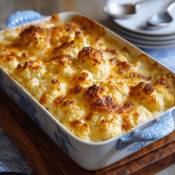 Cauliflower Cheese Casserole