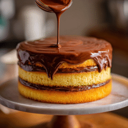 Chocolate Pumpkin Layer Cake