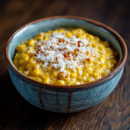 Creamed Corn with Coconut Milk