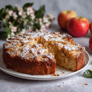 Easiest Ever Moist Apple Cake