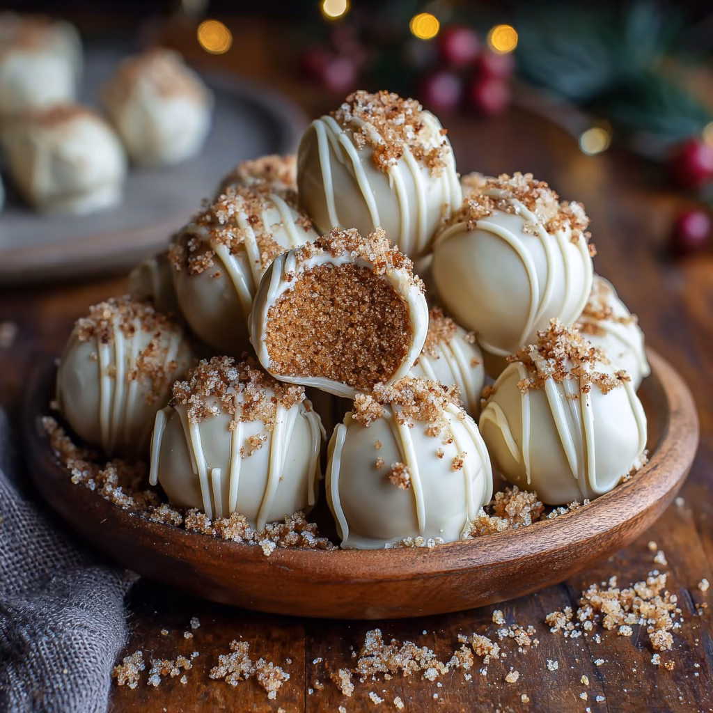 Gingerbread Truffles
