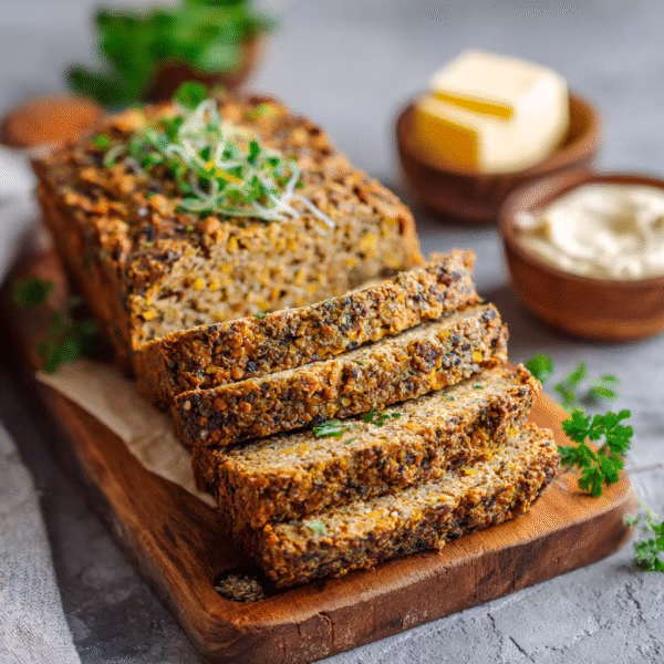 High Protein Lentil Bread