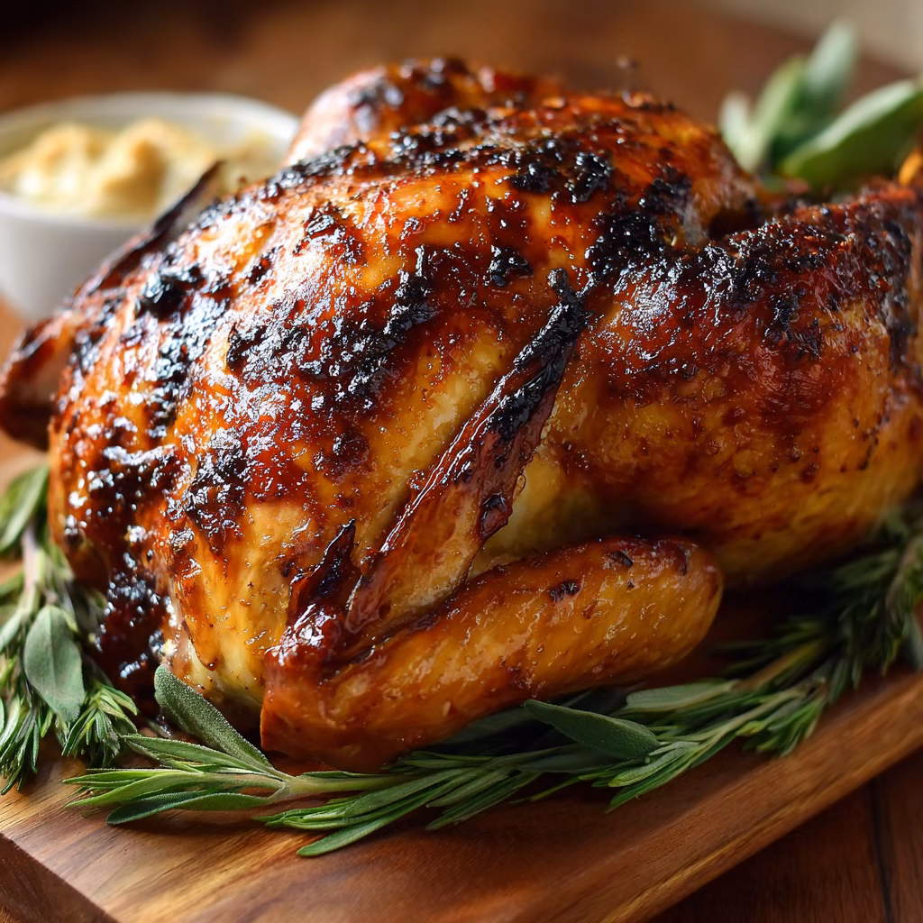 Miso Maple Roasted Turkey