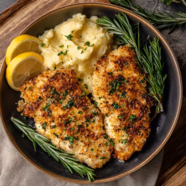 Parmesan Crusted Fish
