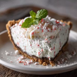 Peppermint Ice Cream Pie