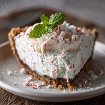 Peppermint Ice Cream Pie