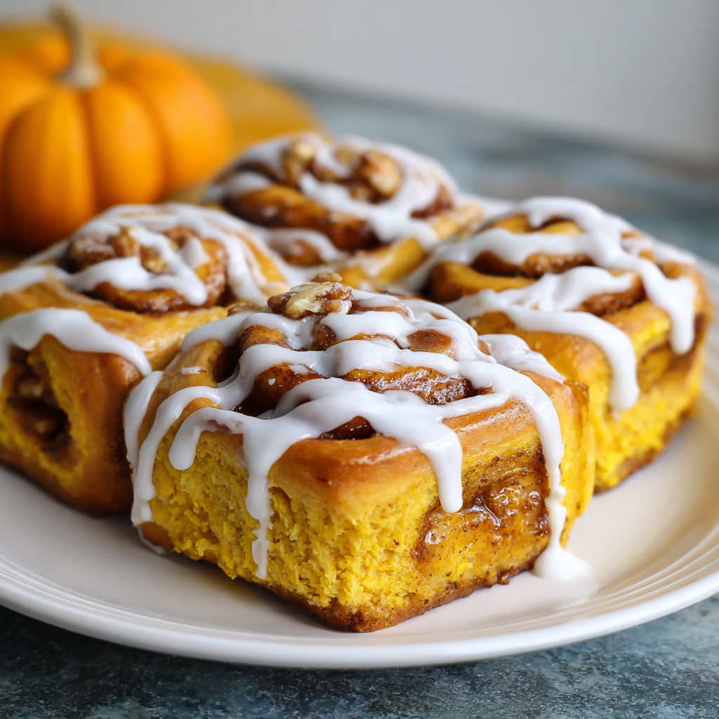 Pumpkin Cinnamon Rolls - Coolinarco.com