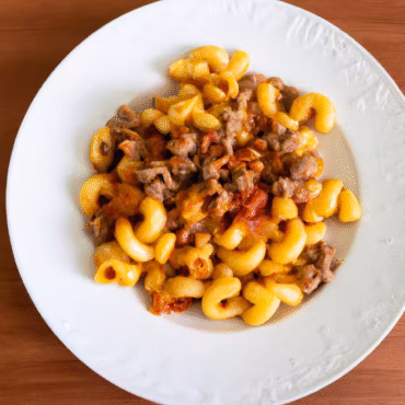 Beefy Tomato Macaroni