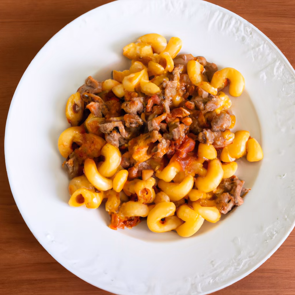 Beefy Tomato Macaroni