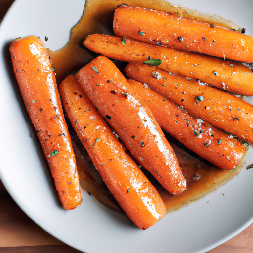 Spiced Carrots with Brown Sugar Glaze