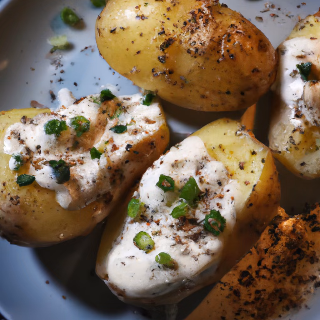 Creamy Baked Potatoes