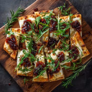 Brie and Fig Flatbread