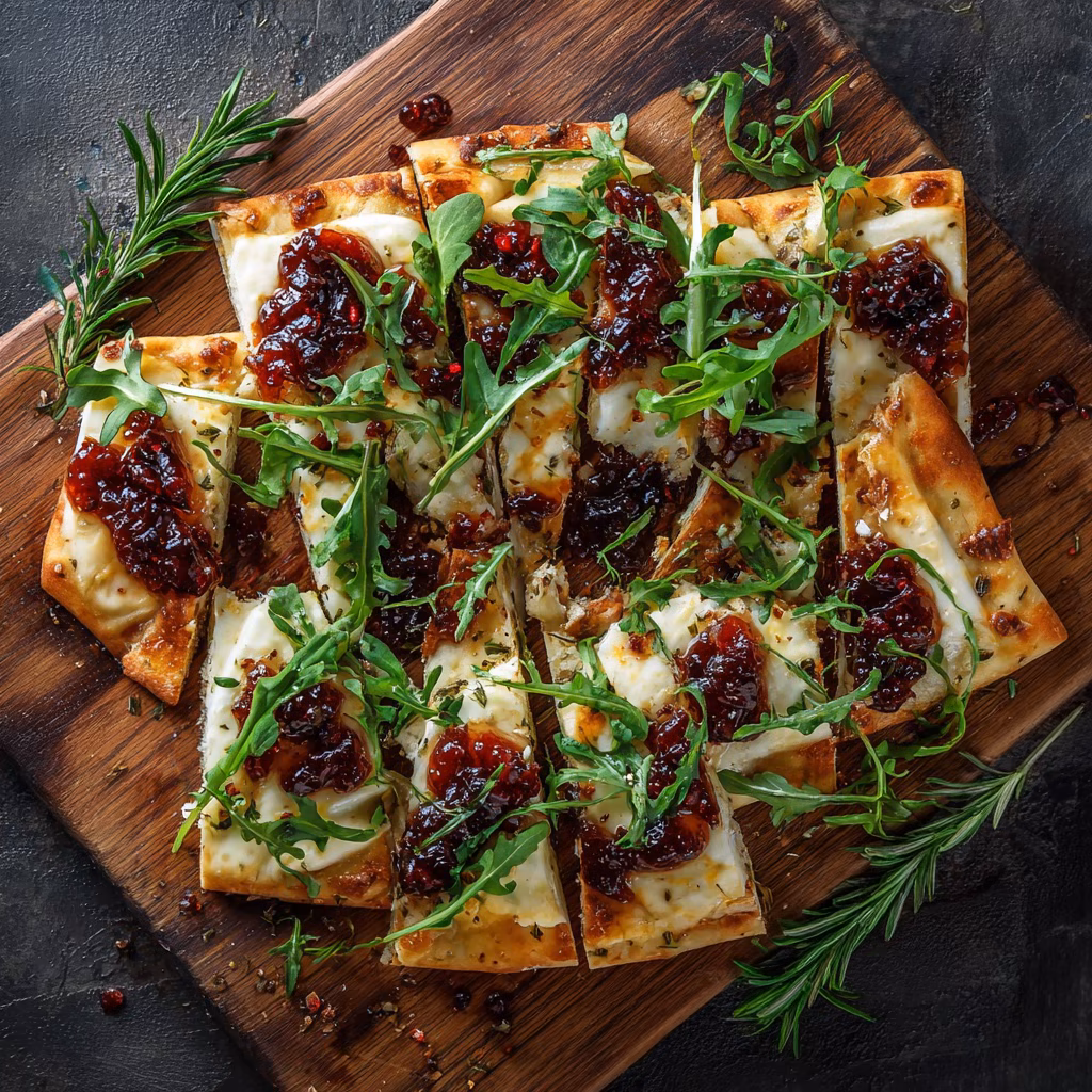 Brie and Fig Flatbread