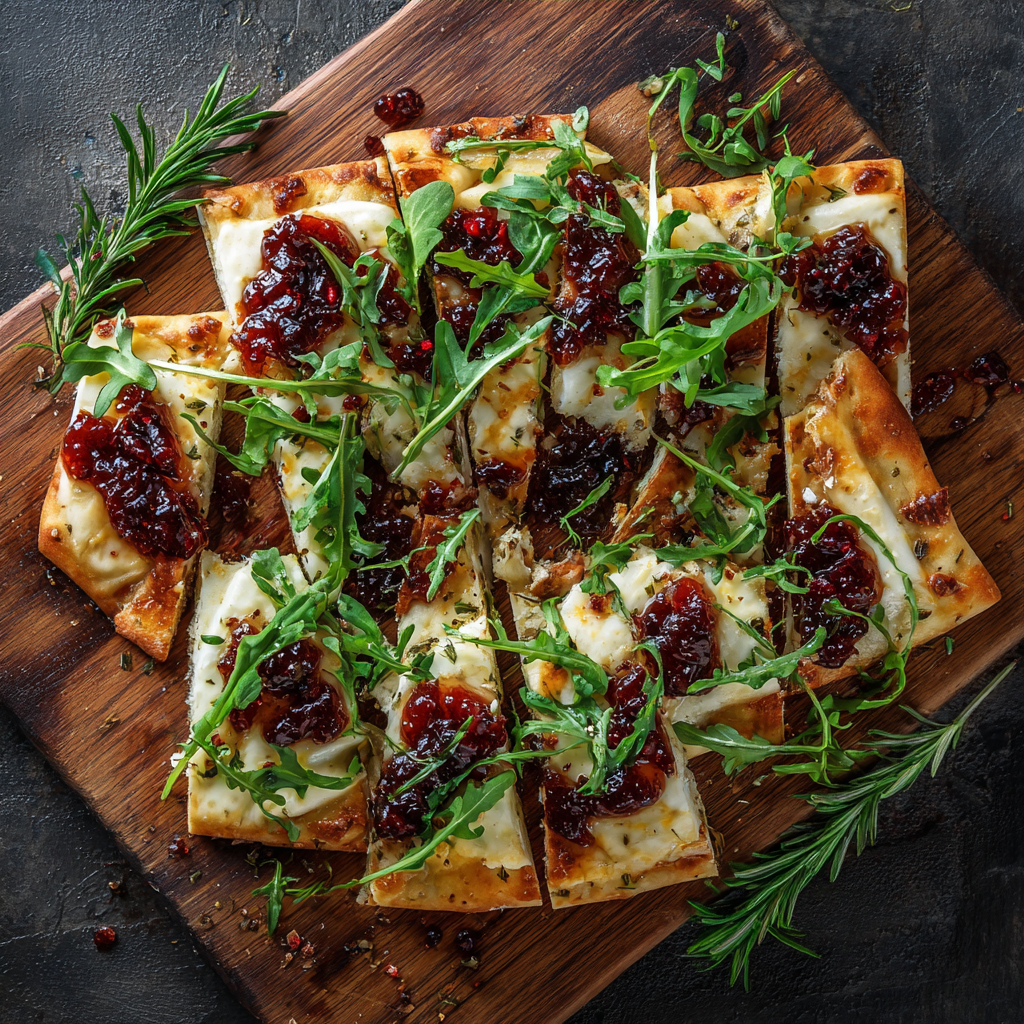 Brie and Fig Flatbread