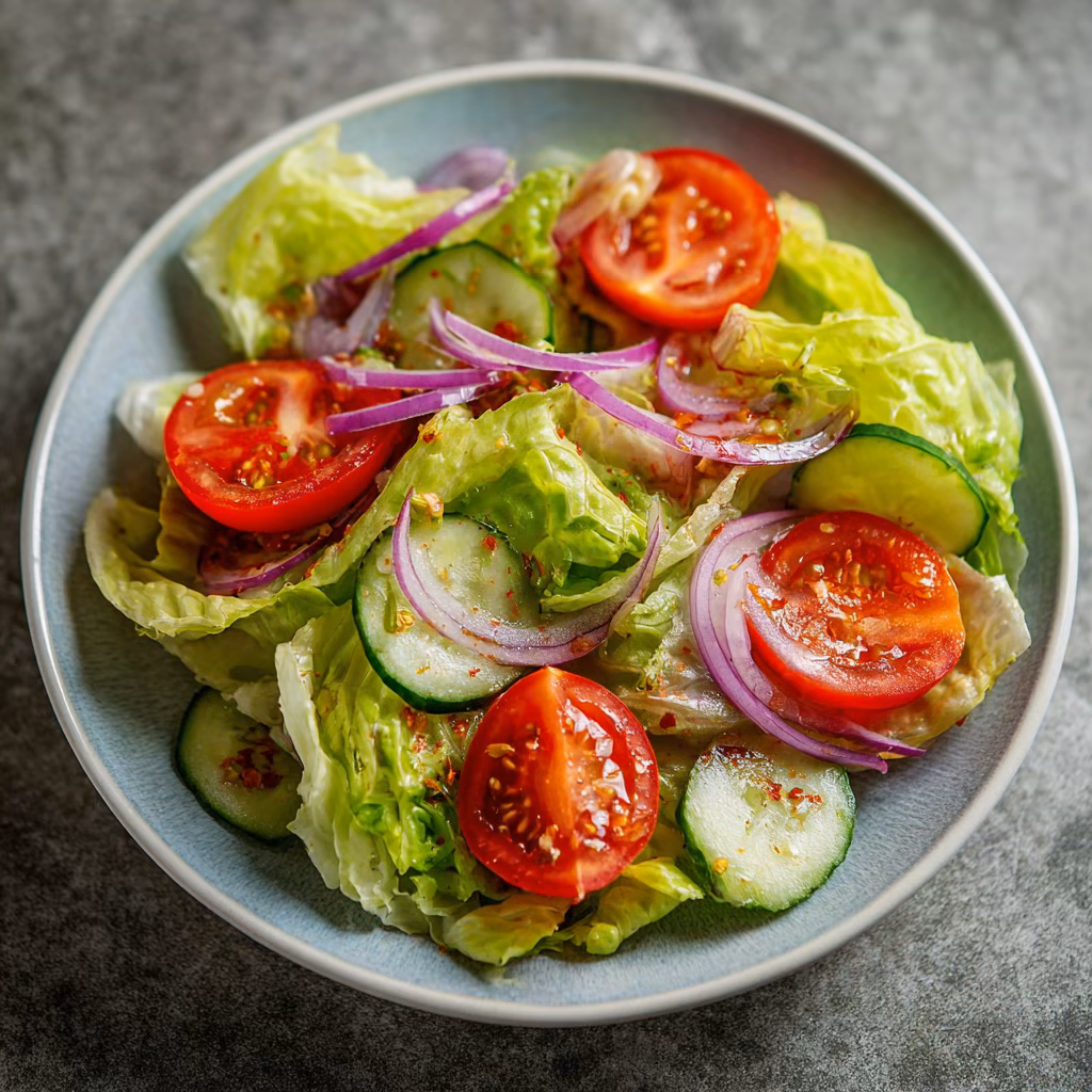 Iceberg Lettuce Salad