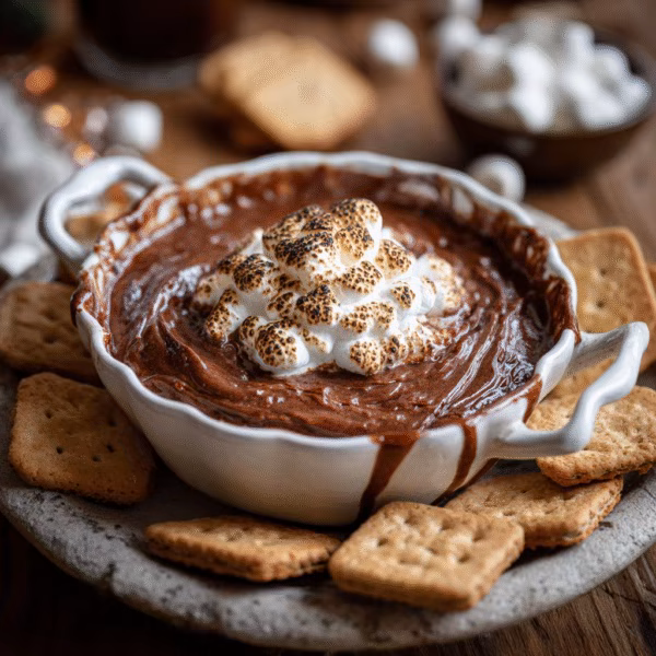 No-Bake Hot Chocolate Dip