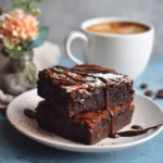 Peppermint Hot Chocolate Brownies