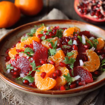 Winter Citrus Salad with Pomegranate