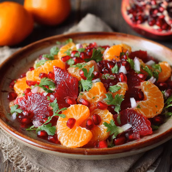 Winter Citrus Salad with Pomegranate