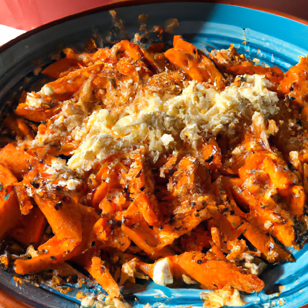 Cheesy Carrot Stir-Fry