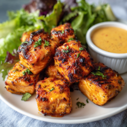 Air Fryer Salmon Bites