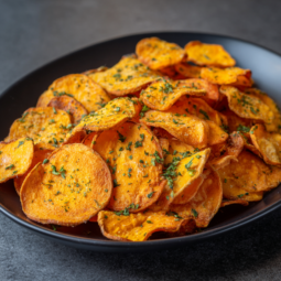 Air Fryer Sweet Potato Chips