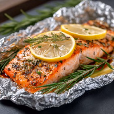 Baked Salmon in Foil