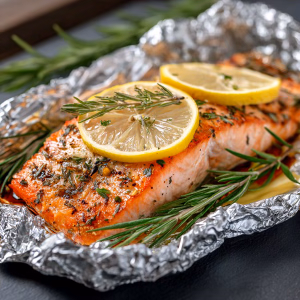 Baked Salmon in Foil