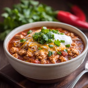 Ground Chicken Chili