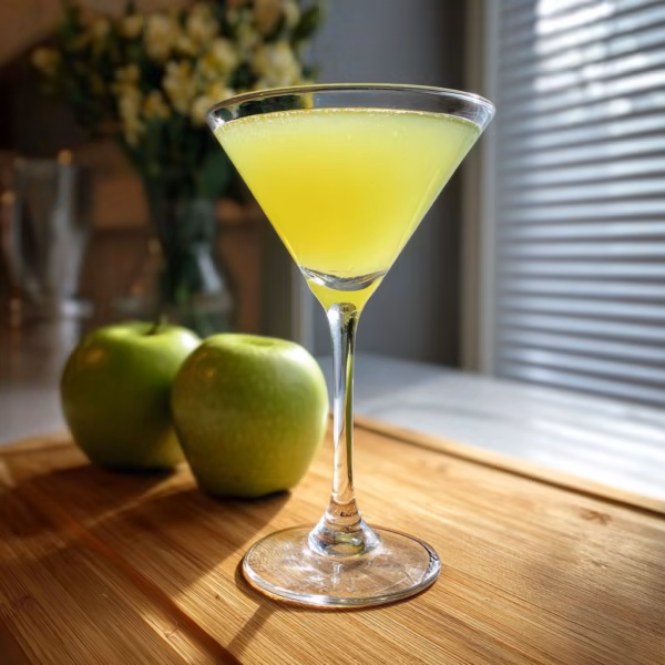 Homemade Appletini