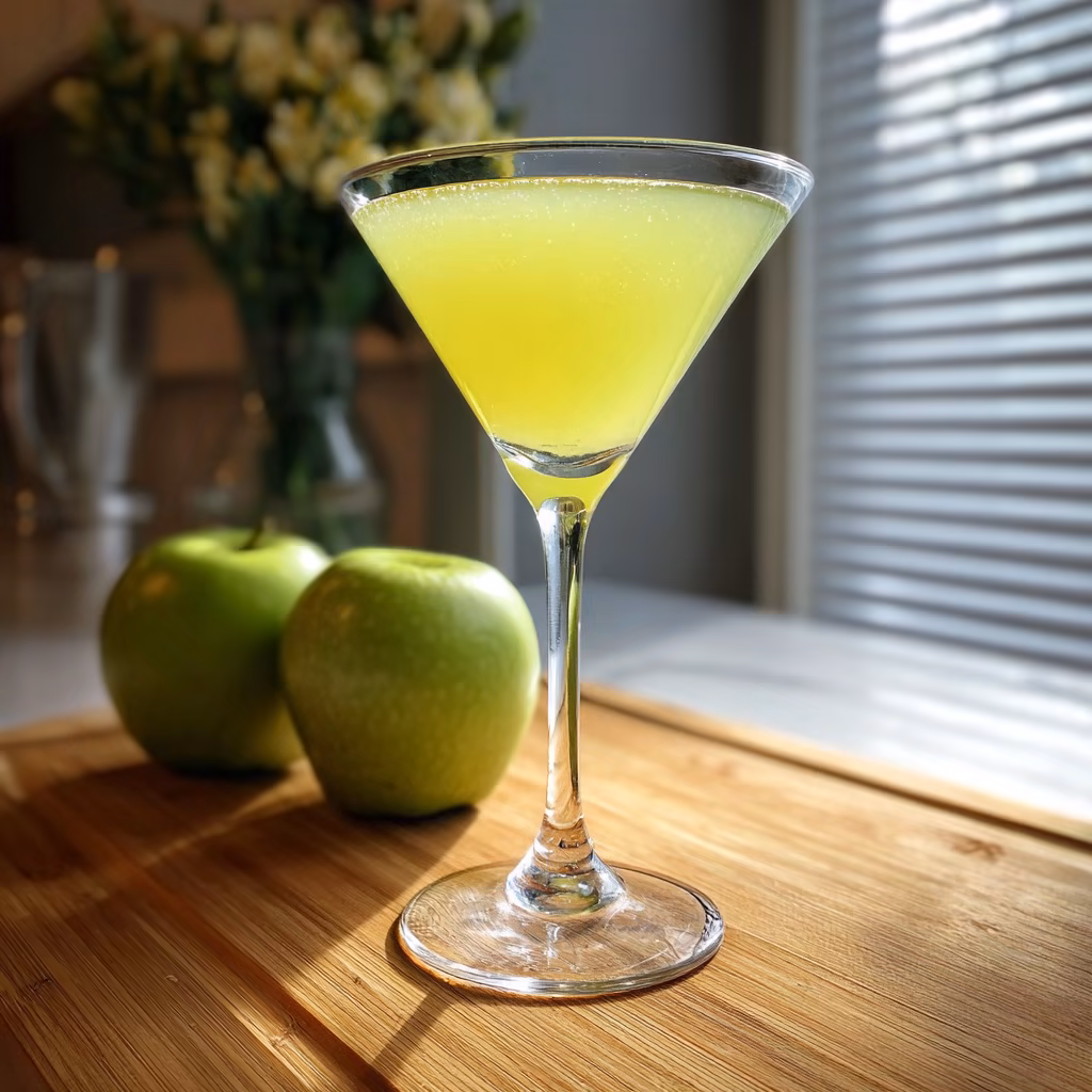 Homemade Appletini