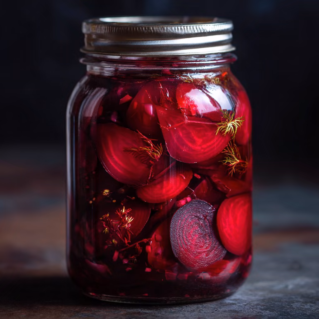 Raw Fermented Beets