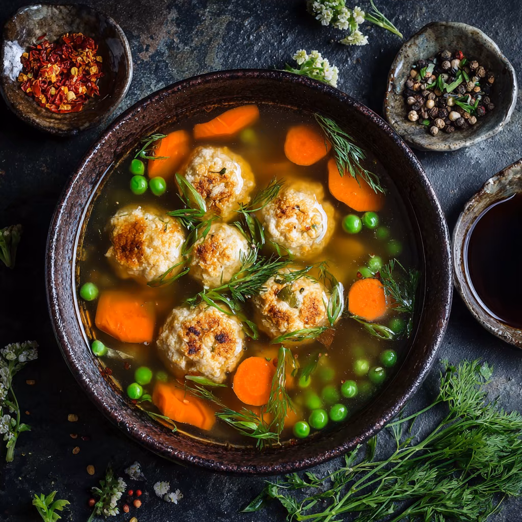 Tofu Ball Soup