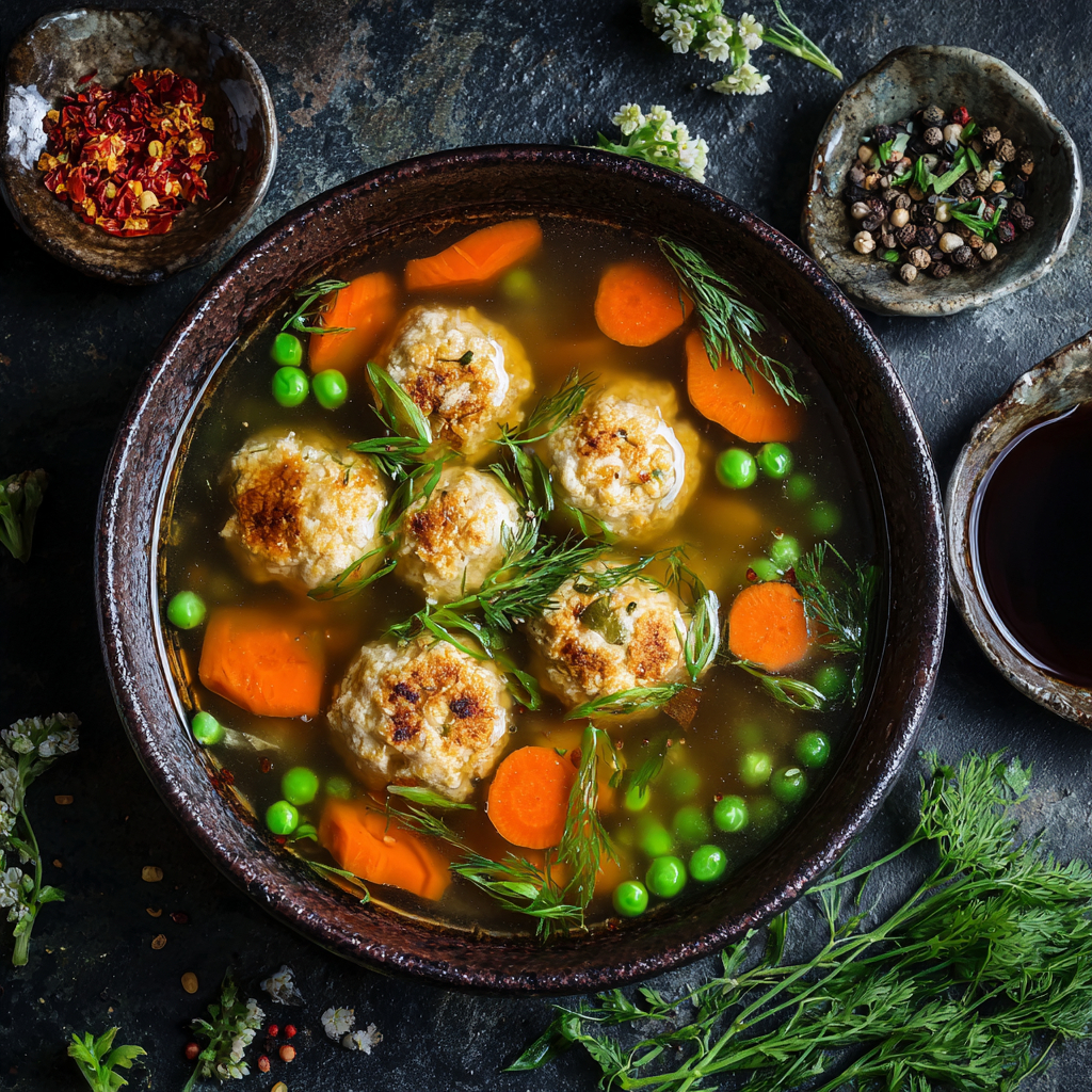 Tofu Ball Soup - Coolinarco.com