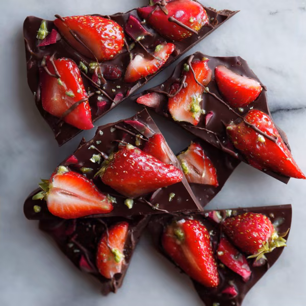 Strawberry Chocolate Bark