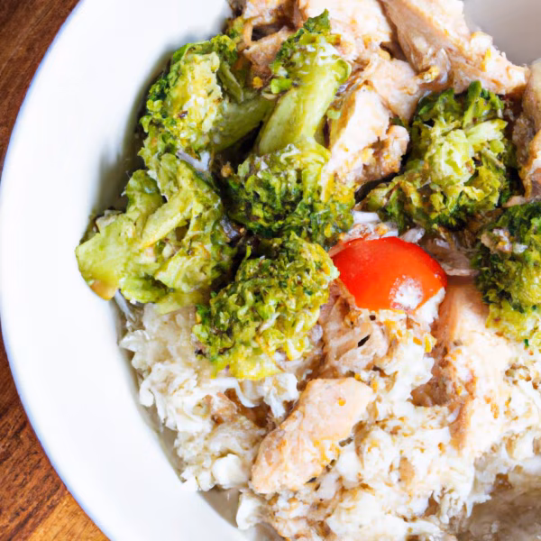 Chicken and Broccoli Rice Bowl