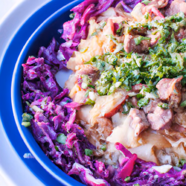 Cheesy Beef and Veggie Rice Bowl