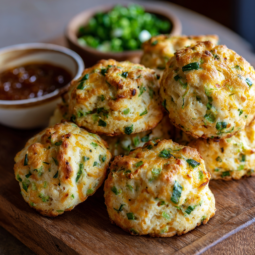Cheddar Spring Onion Biscuits