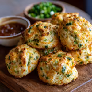 Cheddar Spring Onion Biscuits