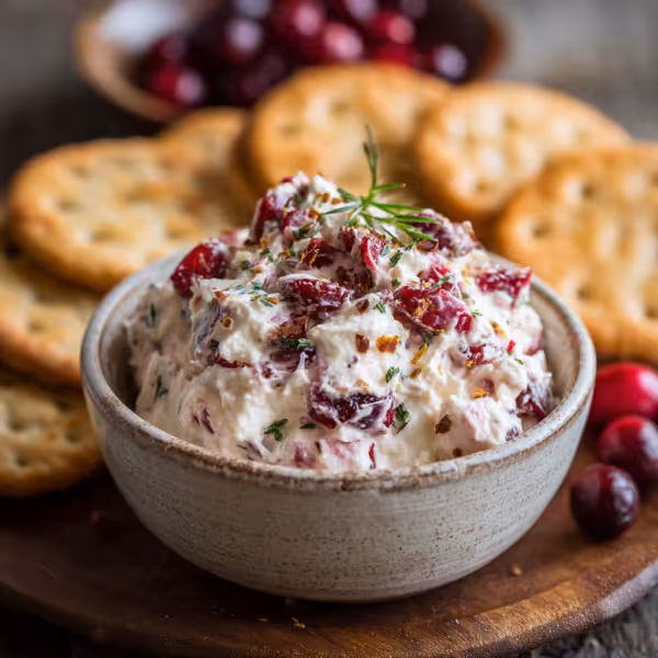 Creamy Cranberry Sauce Dip