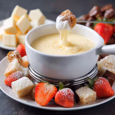 White Chocolate Fondue
