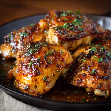 Honey Dijon Glazed Chicken
