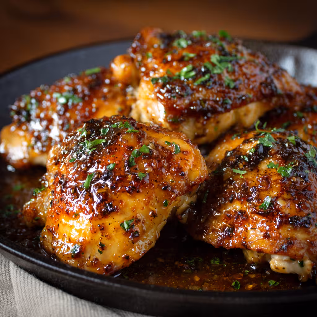 Honey Dijon Glazed Chicken