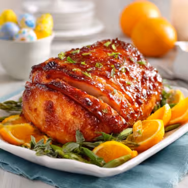 Orange-Glazed Easter Ham