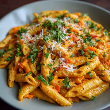 Pasta with Carrots and Cheese
