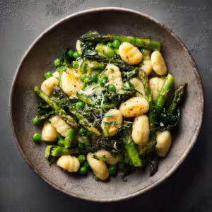 Spring Vegetable Gnocchi