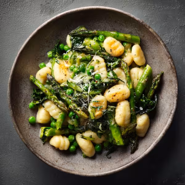 Spring Vegetable Gnocchi