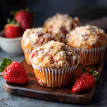 Strawberry Muffins