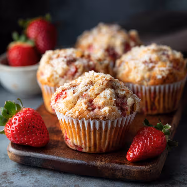 Strawberry Muffins