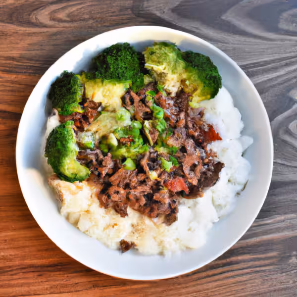 Beef and Broccoli Rice Bowl